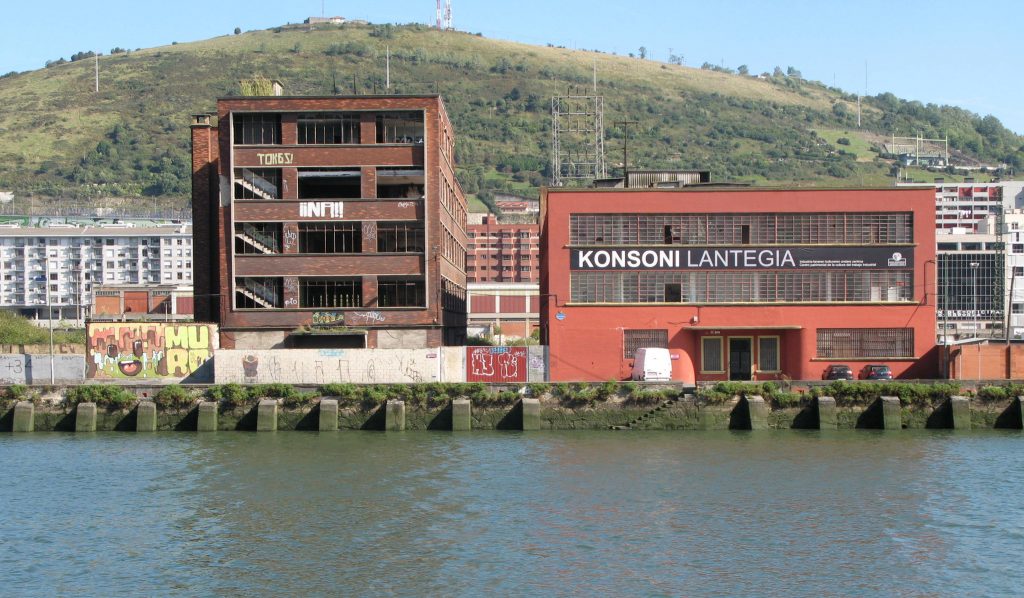Konsoni Lantegia - riverside factory buildings