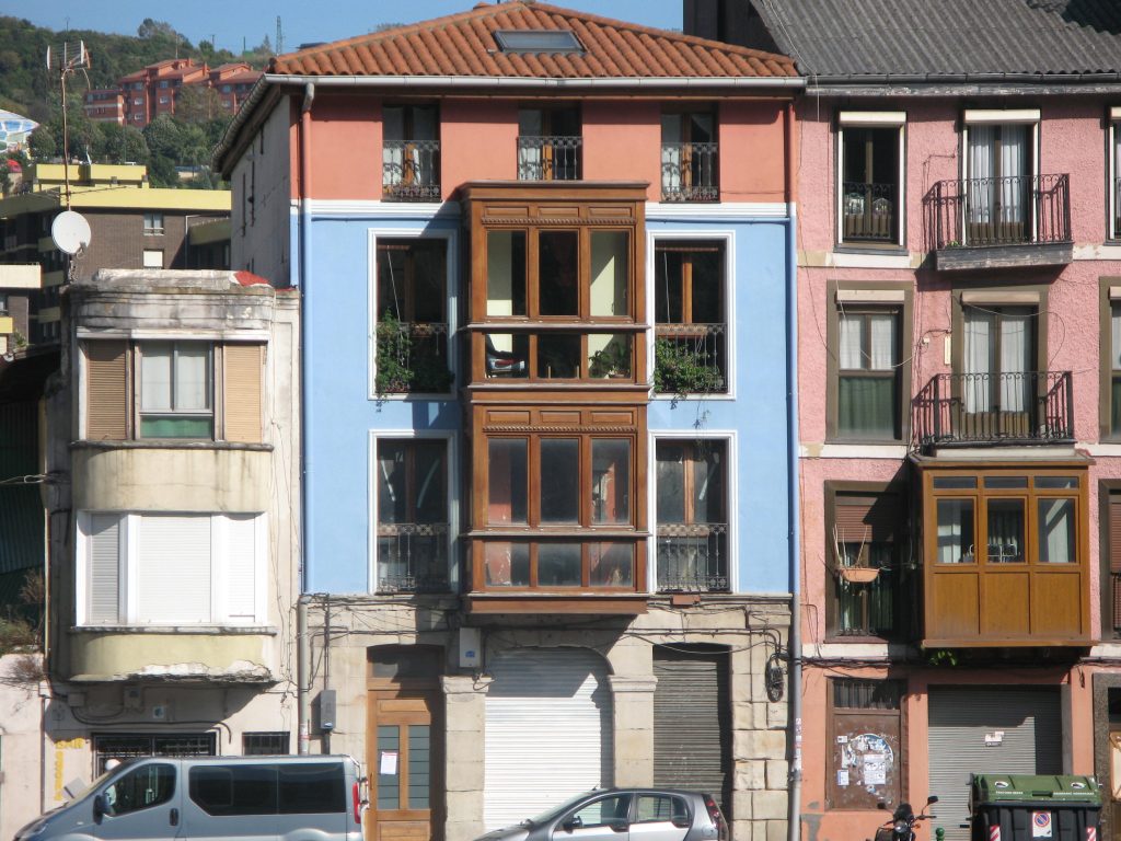 balconies - building detail