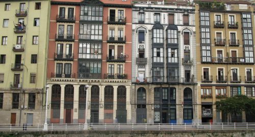 riverside buildings - facade