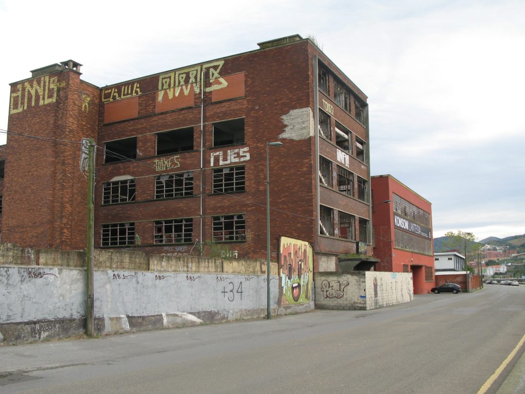 derelict brick factory