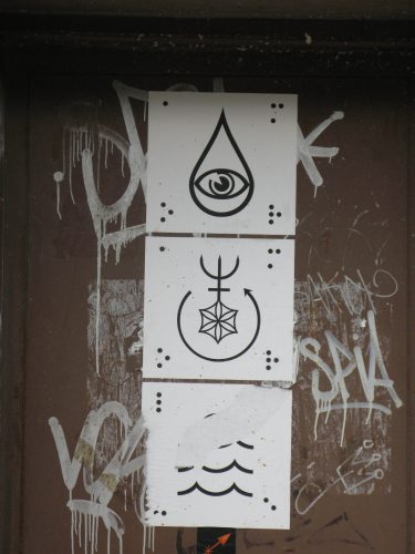 symbolic signage