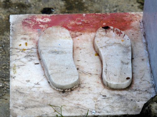 Buddha footprints
