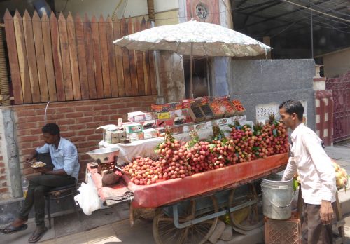 fruit and veg stall