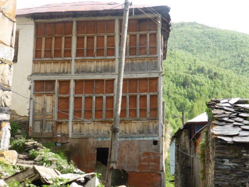 old wooden house
