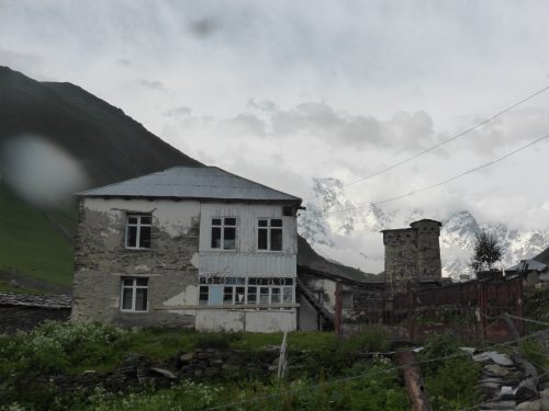 view with house