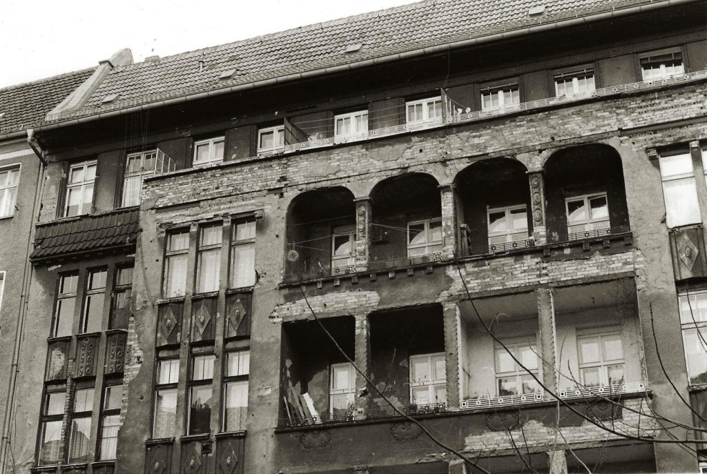 covered balconies - building detail