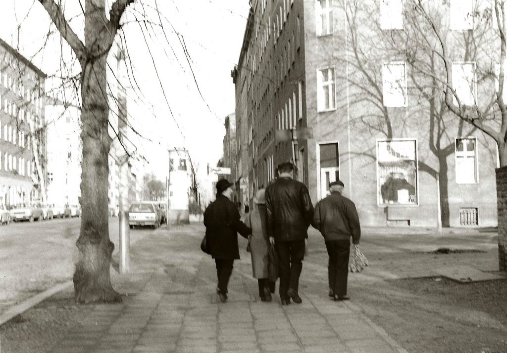 grainy street view