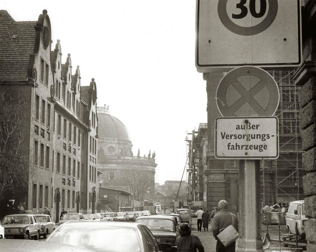 streetview with traffic signs