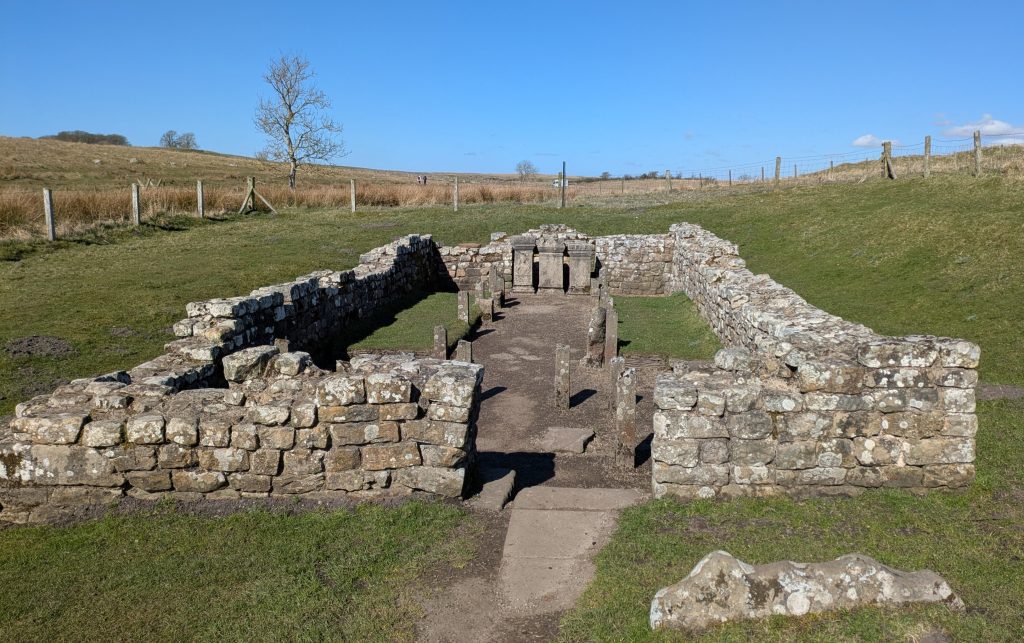 temple ruin museum style