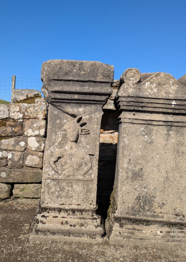 stone carved image of person